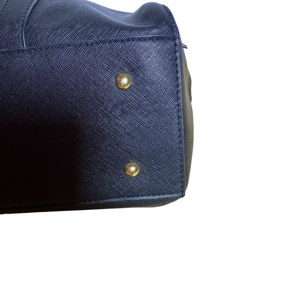Reaction by Kenneth Cole Top Handle Black Satchel - Picture 12 of 16